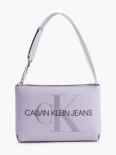 Calvin Klein Táskák & Kiegészítők HU144129 | Calvin Klein Faux Bőr Női Válltáska Lila